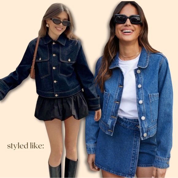 SOLD | y2k Brody Denim Trucker Jacket - Picture 4 of 4